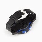 Часы наручные электронные детские "Спорт", ремешок силикон, l-23 см, синие - Фото 5