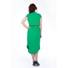 Платье с запахом женское, цвет зелёный, размер 44, рост 168 - Фото 5