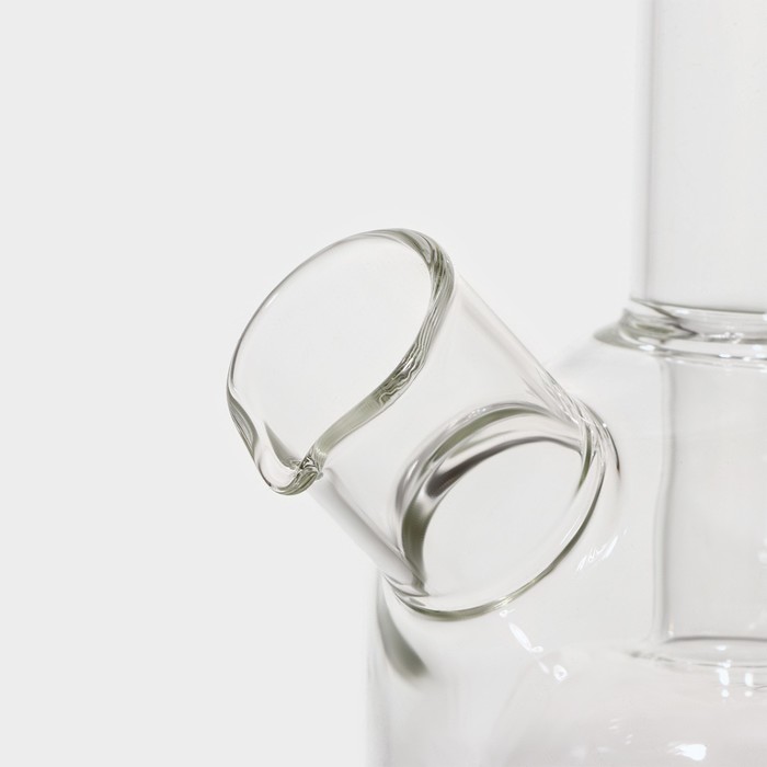 Бутыль стеклянная для соуса и масла 2 в 1 «Фьюжн», 250/100 мл, 8×6×20 см - фото 1908274886