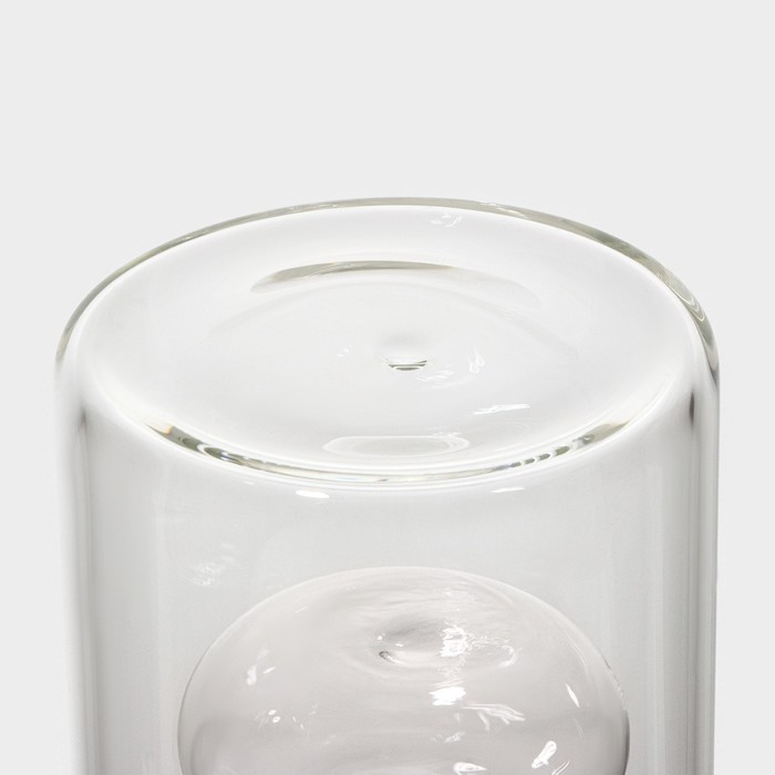 Бутыль стеклянная для соуса и масла 2 в 1 «Фьюжн», 250/100 мл, 8×6×20 см - фото 1889163507