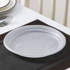 Набор одноразовой посуды «Красавчик», 6 персон, цвет белый - Фото 3