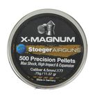 Пульки Stoeger X-Magnum, 4,5мм, 0,75 г, 500 шт - Фото 2