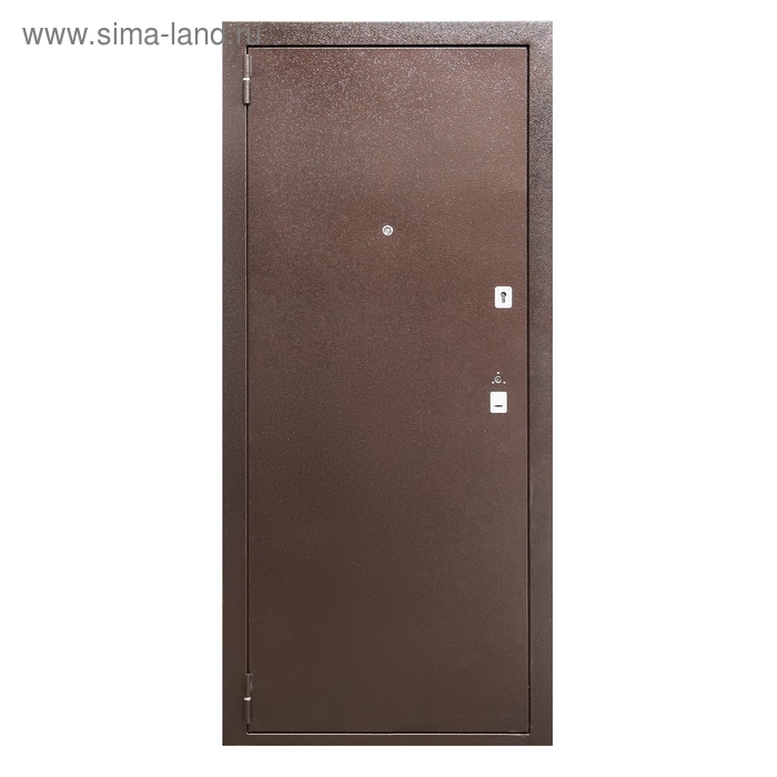 Дверь металлическая "Престиж" венге 2050х860 правая - Фото 1