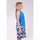 Платье женское D3045 цвет синий с эфектом деграде, размер  XL(50) - Фото 3