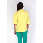 Блузка женская L15-425 цвет жёлтый, размер  S(44) - Фото 3
