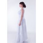 Платье женское D-1-15-35 цвет белый, размер  L(48) - Фото 2