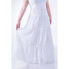 Платье женское D-1-15-35 цвет белый, размер  L(48) - Фото 6