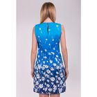 Платье женское D3045 цвет синий с эфектом деграде, размер  S(44) - Фото 4