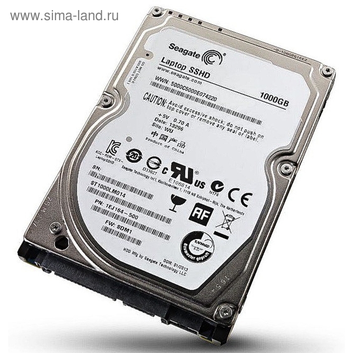 Жесткий диск Seagate Laptop SSHD 1Tb (ST1000LM014) SATA-III - Фото 1