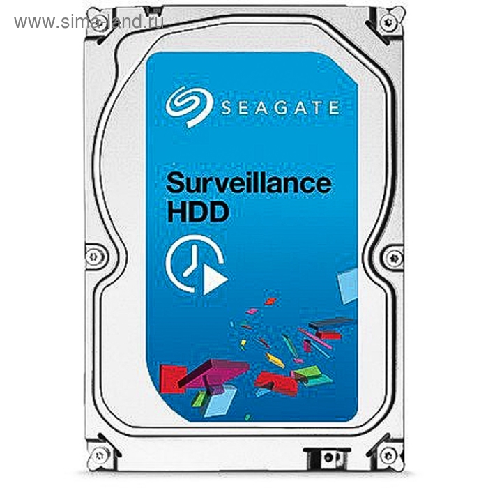 Жесткий диск Seagate Surveillance 3Tb (ST3000VX006) SATA-III - Фото 1