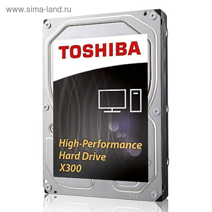 Жесткий диск Toshiba X300 4Tb (HDWE140EZSTA) SATA-III - Фото 1