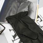 Перчатки мужские, материал - козлина, подклад - полушерстяной, р-р 23, цвет чёрный - Фото 2