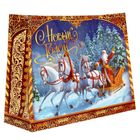 Пакет ламинированный XL «Тройка», 61 × 46 × 20 см - Фото 3