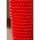 Ваза керамическая "Трипси", напольная, цвет красный, 40 см - Фото 3
