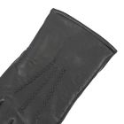 Перчатки мужские, модель №234, материал - козлина, подклад - натуральный мех, р-р 22, чёрные - Фото 3