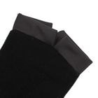 Перчатки женские, модель №1108б, материал - трикотаж, без подклада, р-р 18, чёрные - Фото 3