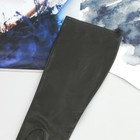 Перчатки женские, материал - кожа козлёнка, без подклада, р-р 19, цвет чёрный - Фото 2