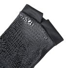 Перчатки женские, модель №1108у, материал - трикотаж, без подклада, р-р 19, чёрные - Фото 3