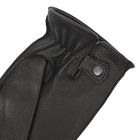 Перчатки мужские, модель №114, материал - олень, подклад - полушерстяной, р-р 22, чёрные - Фото 5