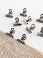 Зажимы для кроя, 2.1 см, 10 шт., цвет серебряный - Фото 2