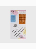 Иглы швейные, 3.7-7.5 см, d=0.3-1.2 мм, 27 шт., с нитевдевателем - Фото 5