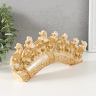 Фигурка полистоун «Семь слонов на бивне», резной 10×24×3.5 см - Фото 3