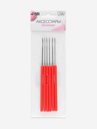 Игла для поднятия петель, 15 см, красная - Фото 7