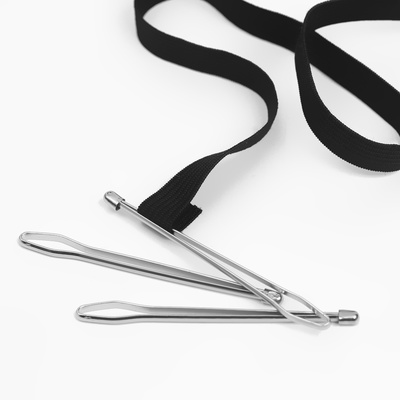 Приспособления для облегчения вдевания резинки, 7.5×0.7 см, 6 шт.