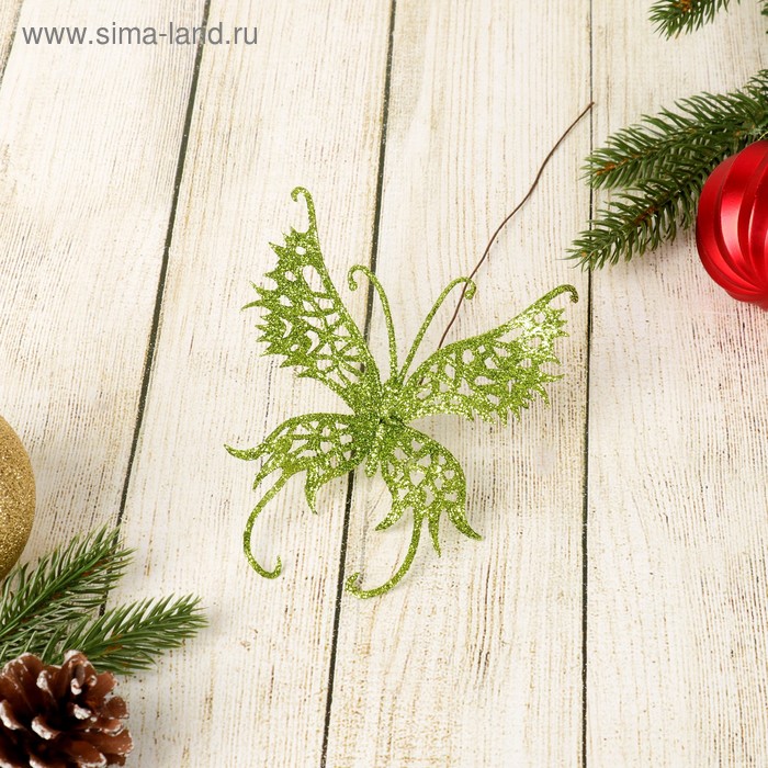 Декор «Перелив», бабочка с резными крыльями, 7.5×20 см, МИКС - Фото 1