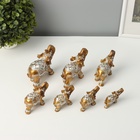 Набор фигурок полистоун «Семейство слонов», 7 шт. - Фото 4