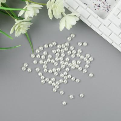 Набор для творчества половинка жемчужины, d=0.6 см, 20 г