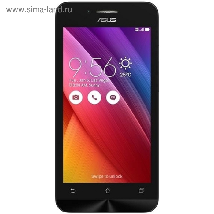 Смартфон Asus Zenfone Go ZC451TG 8Gb синий - Фото 1