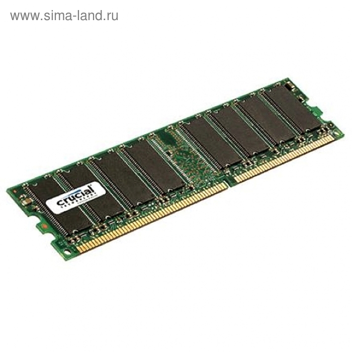 Память DDR2 2Gb 800MHz Crucial CT25664AA800 RTL PC2-6400 CL6 DIMM 240-pin 1.8В - Фото 1