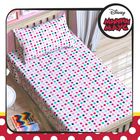 Простыня 1,5 сп "Минни Маус" 150*214 см 100% хлопок, поплин 125 г/м2 - Фото 1