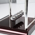 Маятник настольный антистресс «Шары Ньютона. Колыбель техно», квадрат, 13.5×13.5×11 см - Фото 6