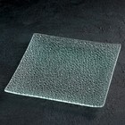 Тарелка стеклянная обеденная «Акцент», 20×2 см - Фото 2