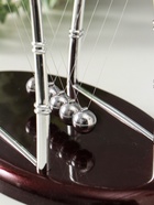 Маятник настольный антистресс «Шары Ньютона. Колыбель техно», овал, 18.5×22.5×14 см - Фото 5