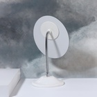 Зеркало настольное, на гибкой ножке, 13.5×27 см, (13.5×16.2 см), белое - Фото 5