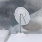 Зеркало настольное, на гибкой ножке, 13.5×27 см, (13.5×16.2 см), белое - Фото 7