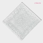 Блюдо сервировочное Доляна «Акцент», 15×15 см, стекло - Фото 2