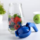 Набор питьевой «Ягодный фреш», стеклянный, 7 предметов: кувшин 1.5 л, стаканы 230 мл, 6 шт, цвет микс - фото 25260854