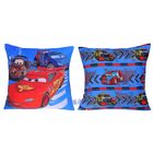 Подушки декоративные "Тачки", 40 х 40 см, 2 шт, хлопок, поплин, холлофайбер, 200 г - Фото 2