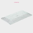 Блюдо сервировочное Доляна «Текстура», 25.5×12.5 см, стекло, прозрачное - Фото 2