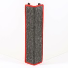 Когтеточка угловая, 55×11 см, с пропиткой, ковролин, цвет МИКС - Фото 3