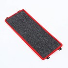 Когтеточка угловая, 55×11 см, с пропиткой, ковролин, цвет МИКС - Фото 4