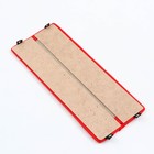 Когтеточка угловая, 55×11 см, с пропиткой, ковролин, цвет МИКС - Фото 5