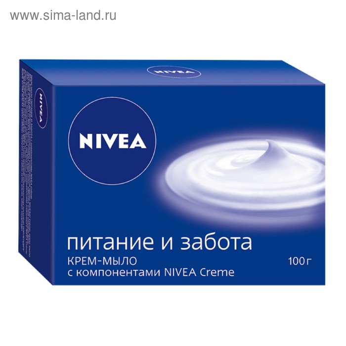 Крем-мыло Nivea «Питание и забота», 100 г - Фото 1
