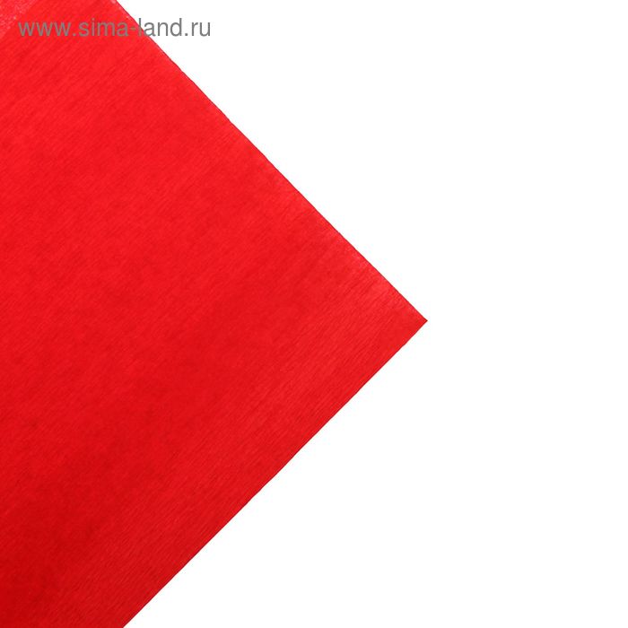 Бумага креповая поделочная гофро Koh-I-Noor 50 x 200 см 9755/06 красная, в рулоне - Фото 1