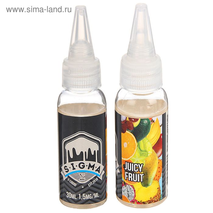 Жидкость для многоразовых ЭИ Sigma Juicy fruit, 1,5 мг, 30 мл - Фото 1