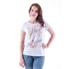 Футболка женская, размер 46, цвет белый - Фото 2